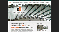 Desktop Screenshot of nw-precast.com